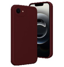 iPhone 16E Kılıf Viera Silikon - Bordo