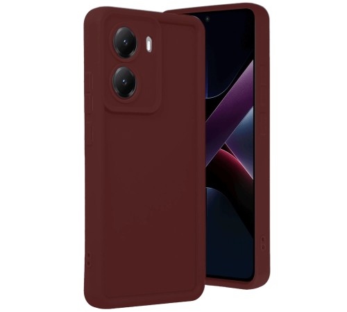 Xiaomi Poco X7 Pro Viera Silikon - Bordo