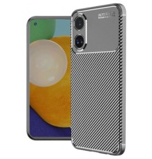 Oppo A60 Kılıf Auto Focus Karbon Kapak - Gri
