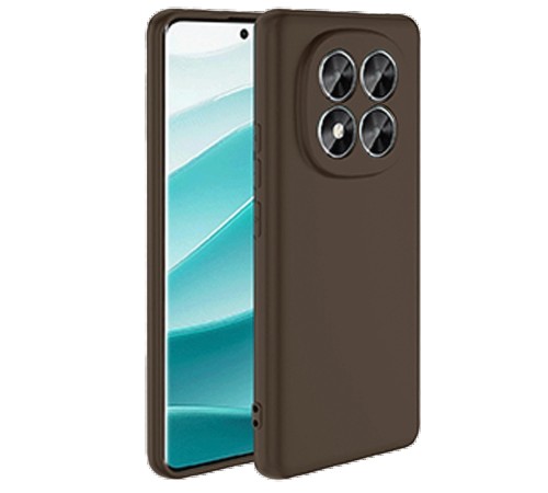 Xiaomi Redmi Note 14 Pro 5G Kılıf First Silikon - Kahverengi Xiaomi Redmi Note 14 Pro 5G Kılıf First Silikon - Kahverengi