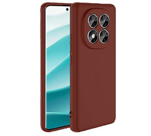 Xiaomi Redmi Note 14 Pro 5G Kılıf First Silikon - Bordo