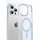 Apple iPhone 14 Move Taşlı Magsafe Kapak - Lila