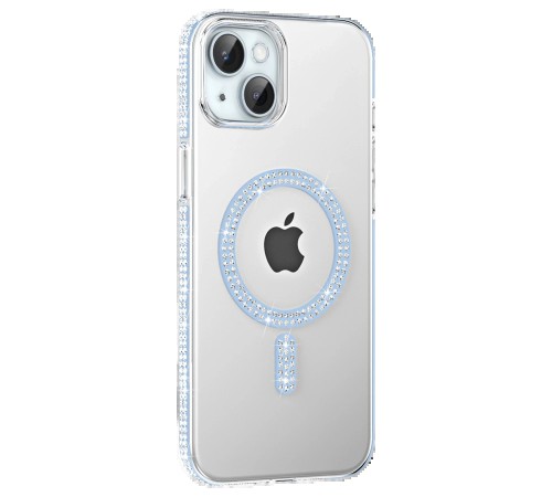 Joko Apple iPhone 14 Move Taşlı Magsafe Kapak - Mavi Joko Apple iPhone 14 Move Taşlı Magsafe Kapak - Mavi