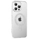 Apple iPhone 14 Pro Max Move Taşlı Magsafe Kapak - Natural Grey