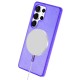 Samsung Galaxy S25 Ultra Glow Magsafe Kapak - Mor
