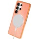 Samsung Galaxy S25 Ultra Glow Magsafe Kapak - Turuncu