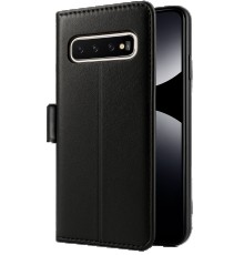 Samsung Galaxy S10 Plus Trend S Plus Kapaklı Kılıf - Siyah