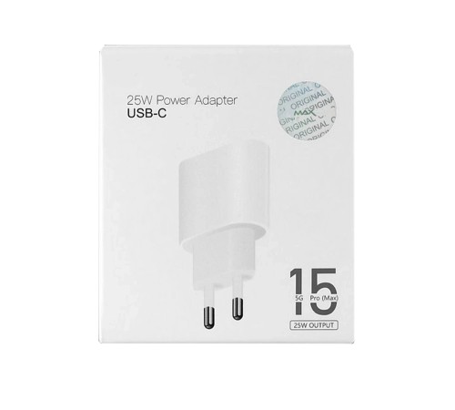 CA-13 25W Type-C Şarj Adaptörü - Beyaz