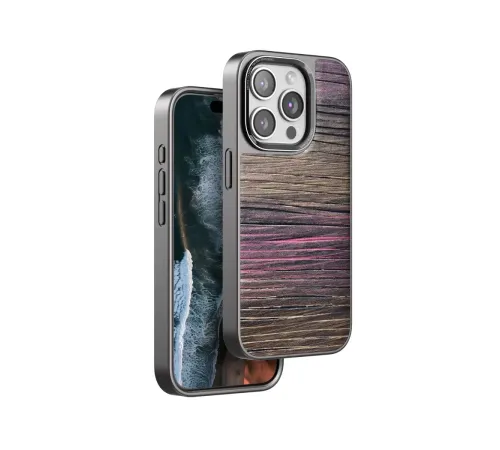 Venco iPhone 14 Pro Max Wave Kapak - Pembe Venco iPhone 14 Pro Max Wave Kapak - Pembe