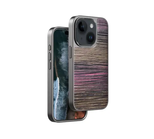 Venco iPhone 15 Wave Kapak - Pembe Venco iPhone 15 Wave Kapak - Pembe