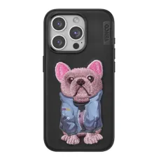 Venco iPhone 15 Pro Max Cute Desenli Kapak - Siyah
