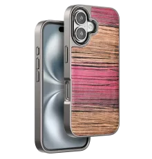 Venco iPhone 16 Wave Kapak - Pembe