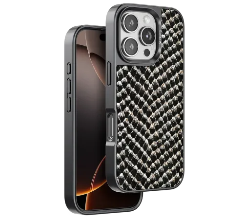 Venco iPhone 16 Pro Max Viper Kapak - Siyah Venco iPhone 16 Pro Max Viper Kapak - Siyah