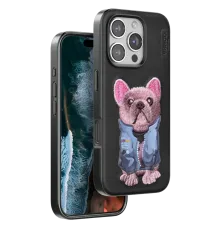 Venco iPhone 16 Pro Max Cute Desenli Kapak - Siyah