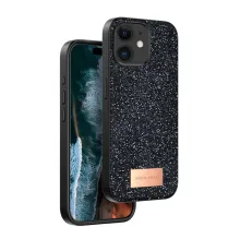 Onegif iPhone 11 Bright Simli Kapak - Siyah