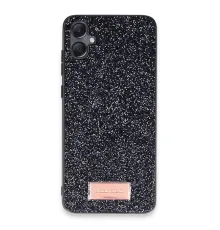 Onegif Samsung Galaxy A05 Bright Simli Kapak - Siyah