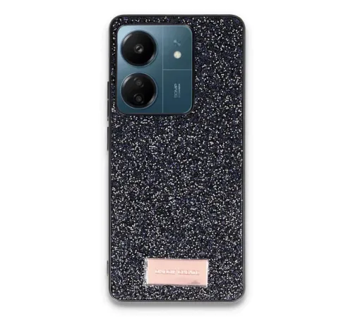 Onegif Xiaomi Redmi 13C Bright Simli Kapak - Siyah Onegif Xiaomi Redmi 13C Bright Simli Kapak - Siyah