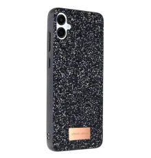 Onegif Samsung Galaxy A06 Bright Simli Kapak - Siyah