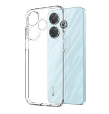 Xiaomi Redmi 13 4G Kılıf Kart Şeffaf Silikon - Şeffaf