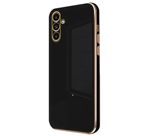 Samsung Galaxy A55 5G Kılıf Volet Silikon - Siyah Samsung Galaxy A55 5G Kılıf Volet Silikon - Siyah