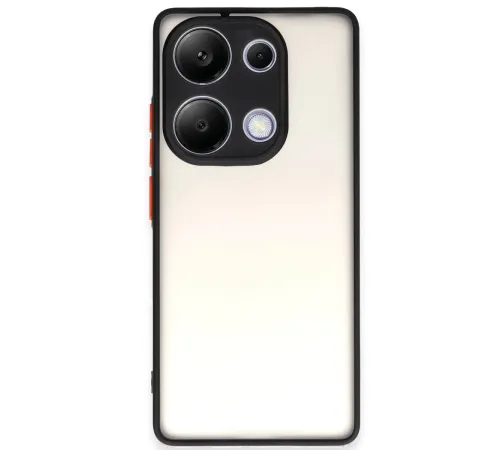 Xiaomi Redmi Note 13 Pro 4G Kılıf Montreal Silikon Kapak - Siyah