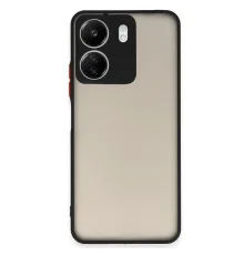 Xiaomi Redmi 13C Kılıf Montreal Silikon Kapak - Siyah