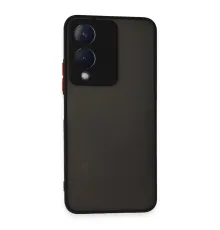 Vivo Y17S Kılıf Montreal Silikon Kapak - Siyah