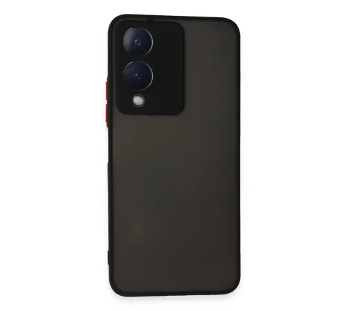Vivo Y17S Kılıf Montreal Silikon Kapak - Siyah Vivo Y17S Kılıf Montreal Silikon Kapak - Siyah
