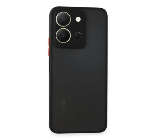 Vivo Y36 Kılıf Montreal Silikon Kapak - Siyah Vivo Y36 Kılıf Montreal Silikon Kapak - Siyah