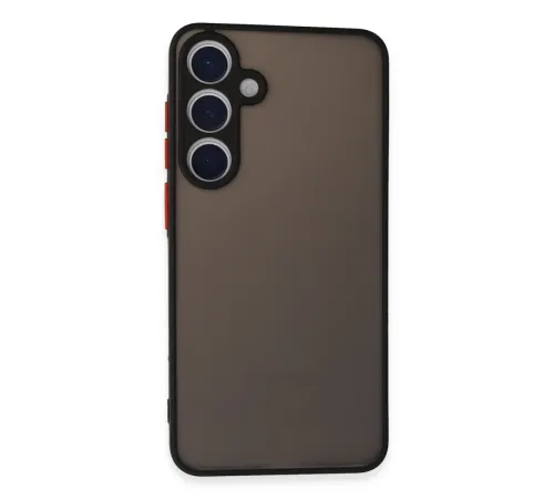 Samsung Galaxy S24 Plus Kılıf Montreal Silikon Kapak - Siyah Samsung Galaxy S24 Plus Kılıf Montreal Silikon Kapak - Siyah