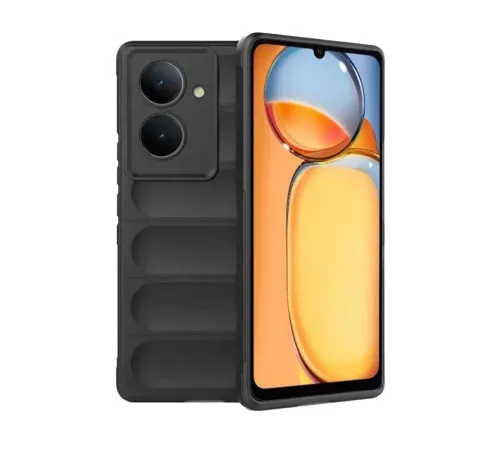 Xiaomi Redmi 13C Kılıf Optimum Silikon - Siyah Xiaomi Redmi 13C Kılıf Optimum Silikon - Siyah