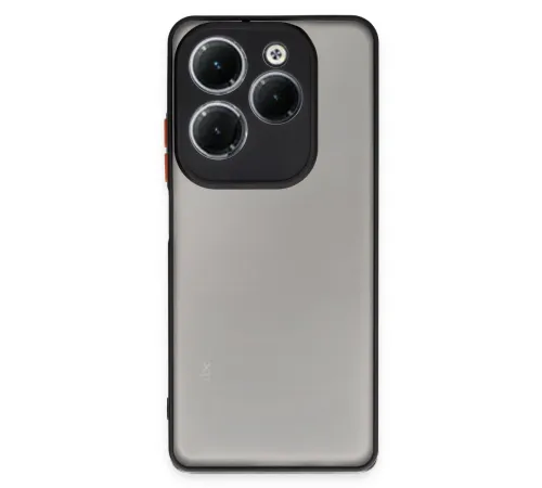 İnfinix Hot 40 Pro Kılıf Montreal Silikon Kapak - Siyah İnfinix Hot 40 Pro Kılıf Montreal Silikon Kapak - Siyah