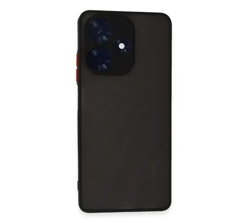 İnfinix Hot 30 4G Kılıf Montreal Silikon Kapak - Siyah İnfinix Hot 30 4G Kılıf Montreal Silikon Kapak - Siyah