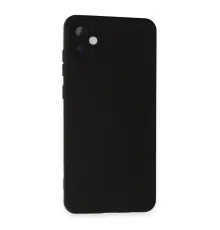 Samsung Galaxy A05 Kılıf Nano içi Kadife Silikon - Siyah