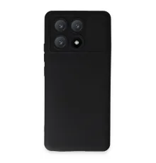 Xiaomi Poco X6 Pro Kılıf Nano içi Kadife Silikon - Siyah