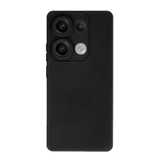 Xiaomi Redmi Note 13 4G Kılıf Nano içi Kadife Silikon - Siyah