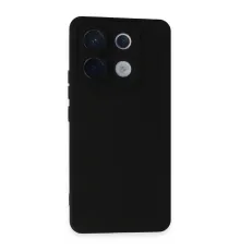 Xiaomi Redmi Note 13 Pro 5G Kılıf Nano içi Kadife Silikon - Siyah