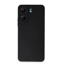 Xiaomi Redmi 13C Kılıf Nano içi Kadife Silikon - Siyah