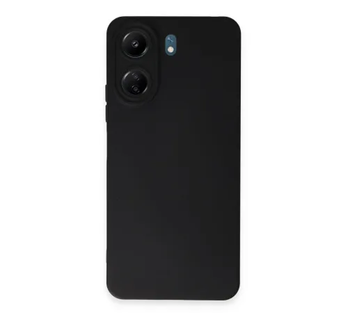 Xiaomi Redmi 13C Kılıf Nano içi Kadife Silikon - Siyah Xiaomi Redmi 13C Kılıf Nano içi Kadife Silikon - Siyah