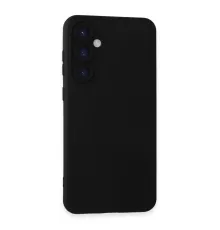 Samsung Galaxy S24 Kılıf Nano içi Kadife Silikon - Siyah