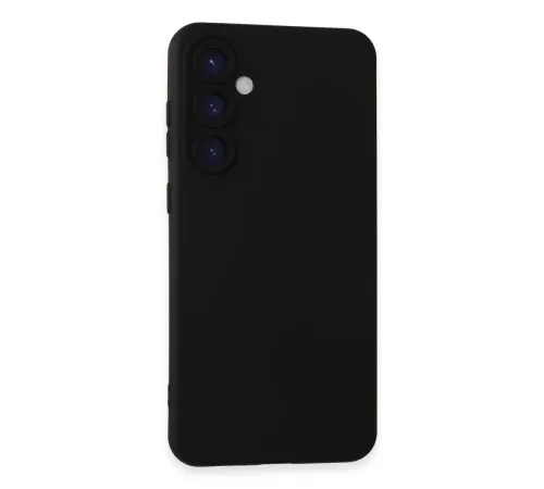 Samsung Galaxy S24 Kılıf Nano içi Kadife Silikon - Siyah Samsung Galaxy S24 Kılıf Nano içi Kadife Silikon - Siyah