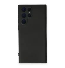Samsung Galaxy S24 Ultra Kılıf Nano içi Kadife Silikon - Siyah
