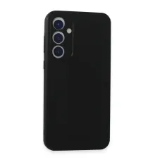 Samsung Galaxy A35 5G Kılıf First Silikon - Siyah