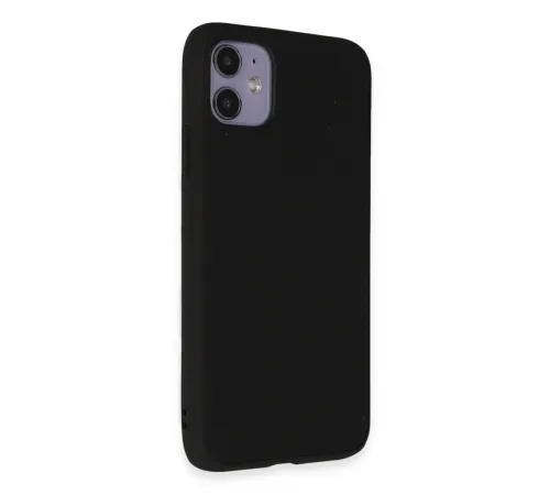 iPhone 11 Kılıf Taft Kapak - Siyah iPhone 11 Kılıf Taft Kapak - Siyah