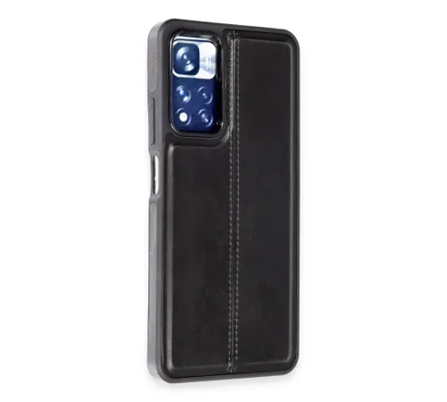 Xiaomi Redmi Note 12 Pro 4G Kılıf Ozzi Kapak - Siyah Xiaomi Redmi Note 12 Pro 4G Kılıf Ozzi Kapak - Siyah