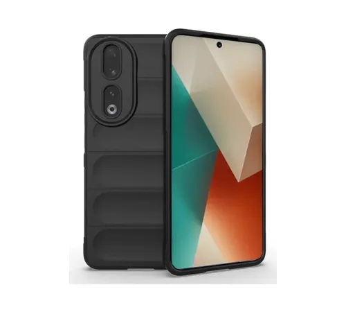 Huawei Honor 90 Kılıf Optimum Silikon - Siyah Huawei Honor 90 Kılıf Optimum Silikon - Siyah