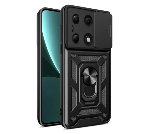 Xiaomi Poco M6 Pro 4G Kılıf Pars Lens Yüzüklü Silikon - Siyah Xiaomi Poco M6 Pro 4G Kılıf Pars Lens Yüzüklü Silikon - Siyah