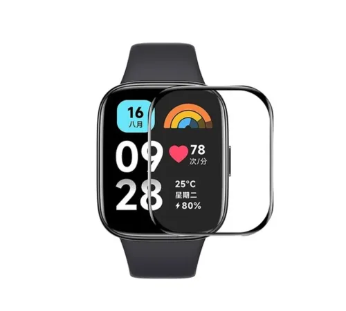 Xiaomi Redmi Watch 3 Active Polymer Nano Ekran Koruyucu - Şeffaf Xiaomi Redmi Watch 3 Active Polymer Nano Ekran Koruyucu - Şeffaf