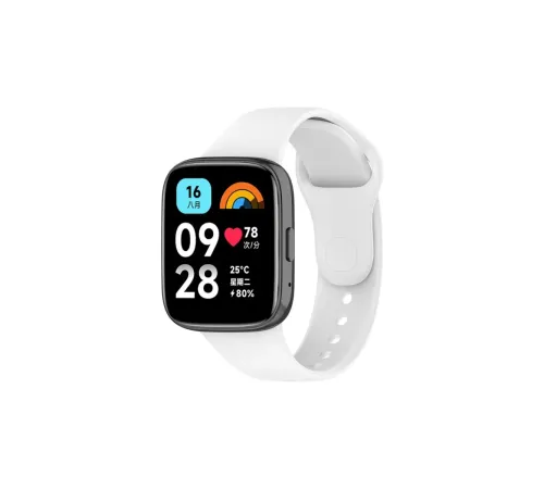 Xiaomi Redmi Watch 3 Active Klasik Kordon - Beyaz Xiaomi Redmi Watch 3 Active Klasik Kordon - Beyaz
