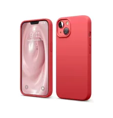 iPhone 14 Kılıf First Silikon - Kırmızı